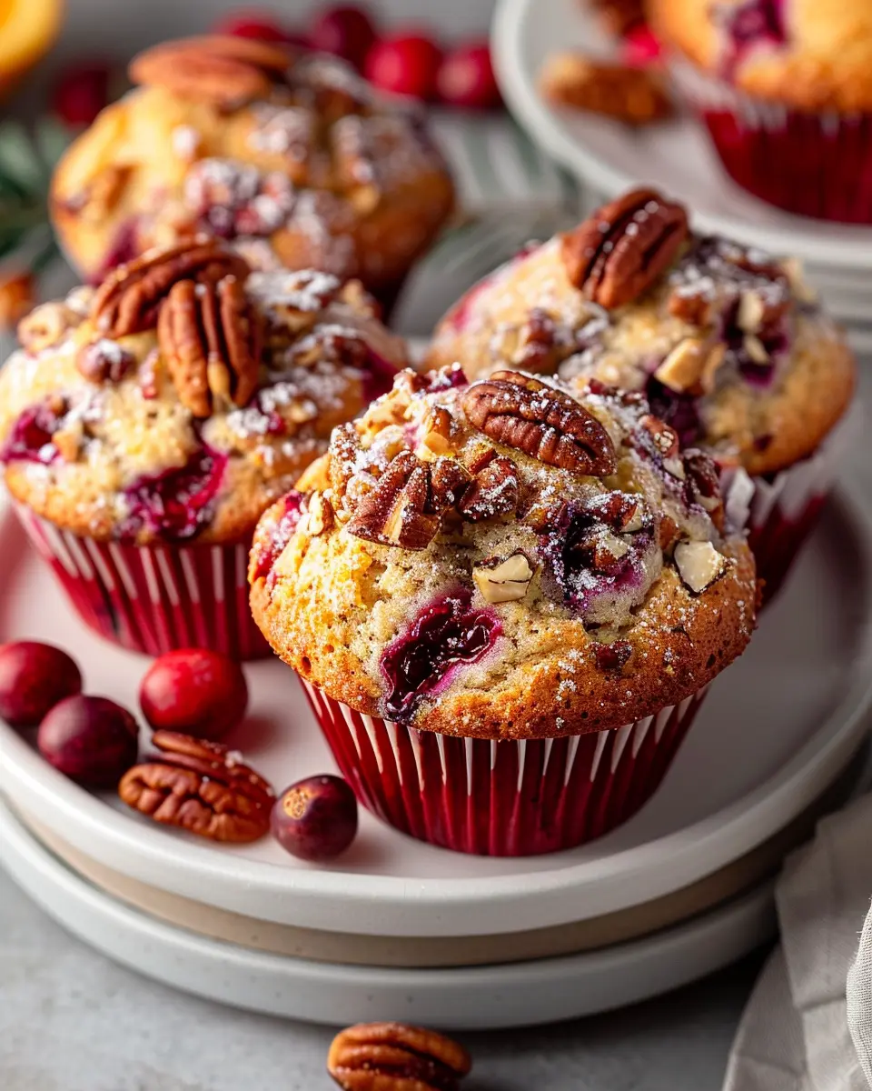 Cranberry, Orange & Pecan Muffins: The Best Easy Recipe for Home Chefs