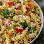 Creamy High Protein Pasta Salad