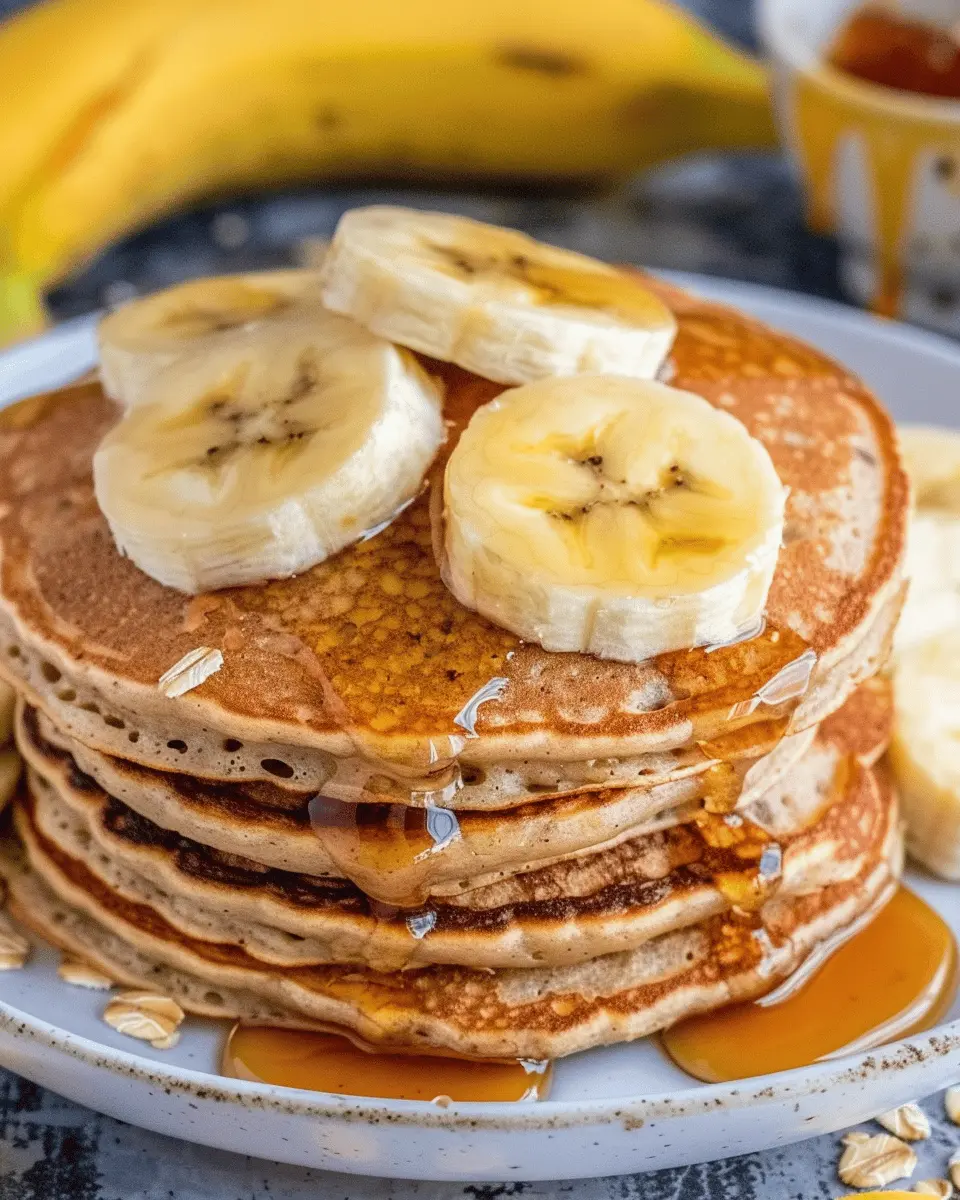 Banana Oat Pancakes: Easy, Fluffy Goodness for Any Morning