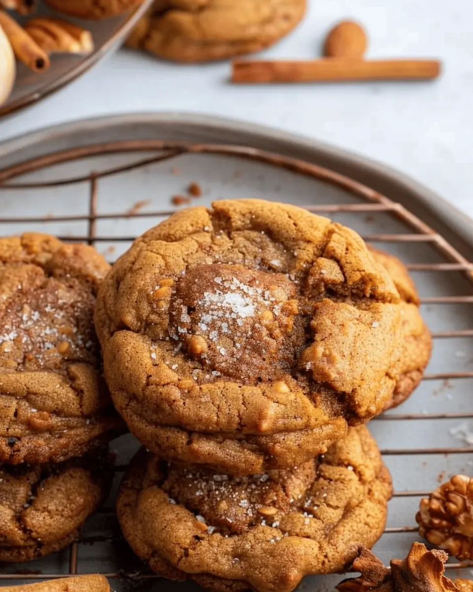 Chewy Pumpkin Cookies for Indulgent Fall Flavor at Home