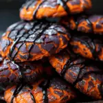 HALLOWEEN CRINKLE COOKIES