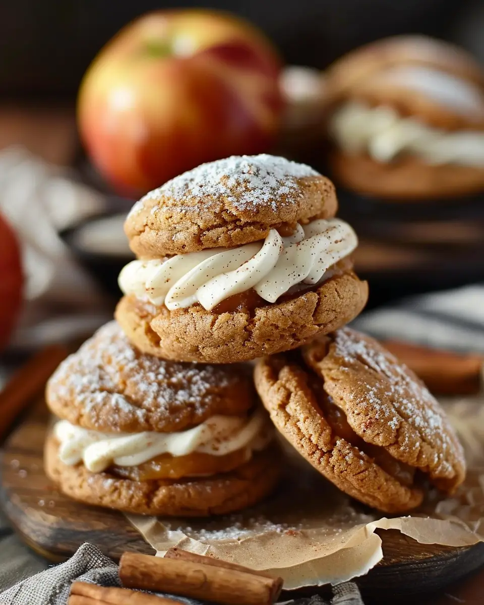 Apple Cider Whoopie Pies – Irresistibly Soft Spiced Cookies for Fall
