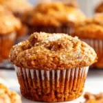 Moist Pumpkin Banana Muffins