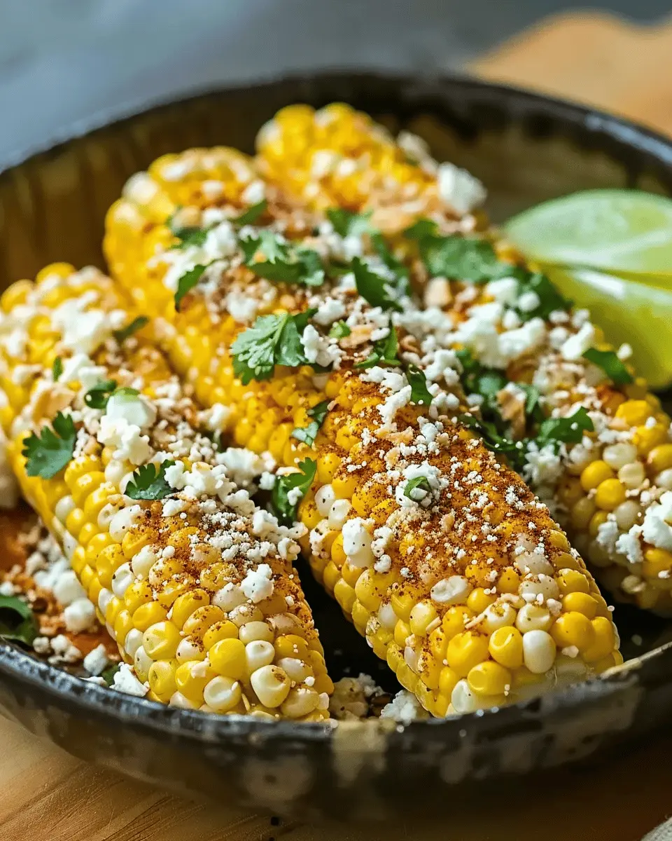 Classic Mexican Street Corn Off the Cob Made Easy with Turkey Bacon