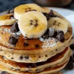 Banana Chocolate Chip Pancakes