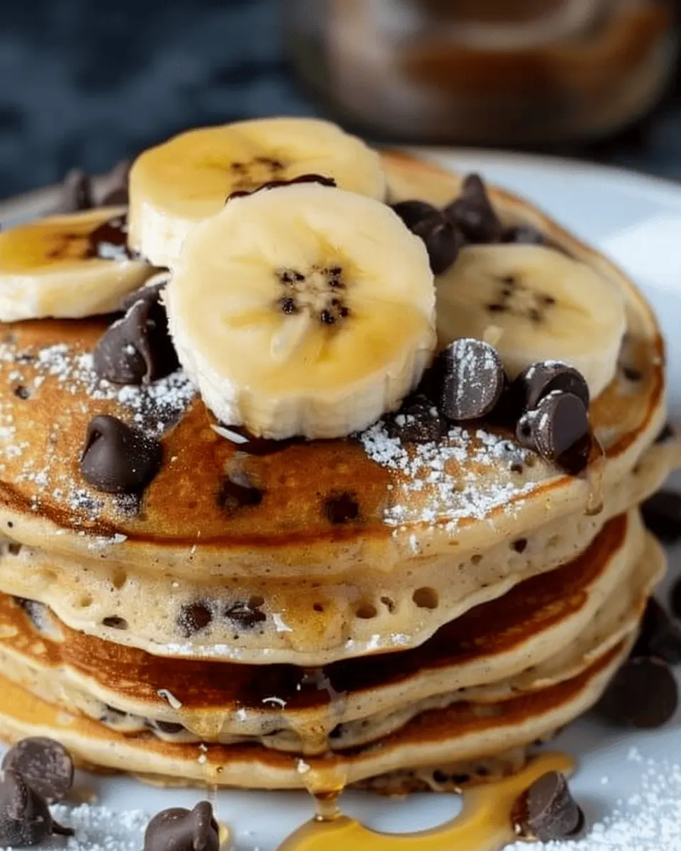 Banana Chocolate Chip Pancakes: The Best Indulgent Breakfast Treat