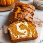 Pumpkin Bread with Cream Cheese Swirl Recipe