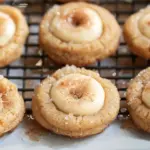 Eggnog Snickerdoodle Thumbprint Cookies