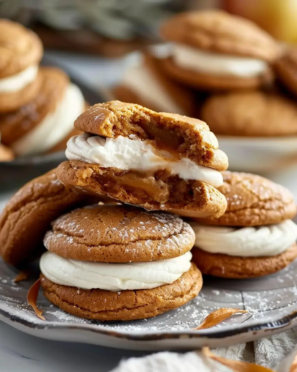 Apple Cider Whoopie Pies – Indulgent Soft Spiced Cookies for Fall