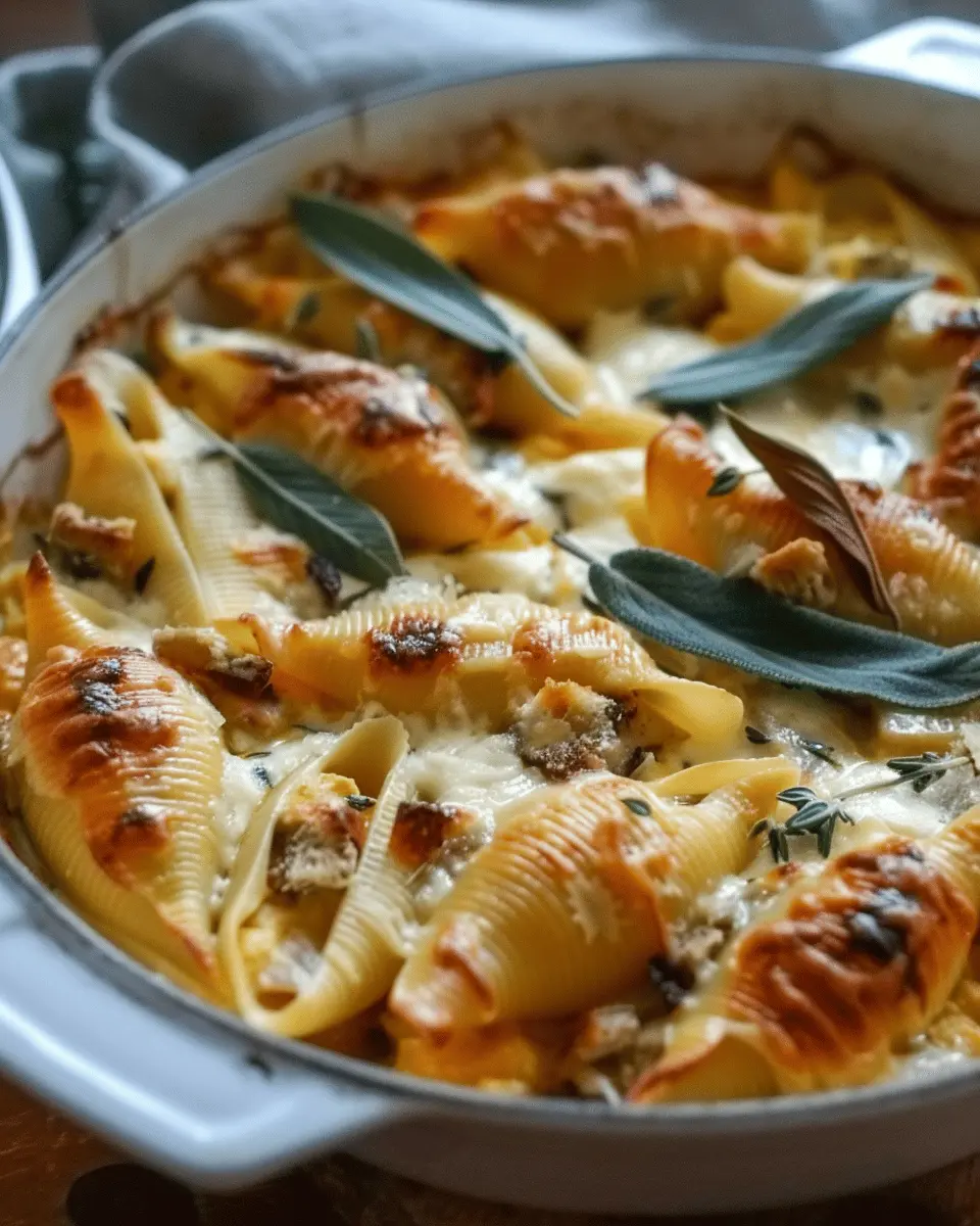 Pumpkin &amp; Gouda Stuffed Shells: Indulgent 7-Step Recipe for Home Chefs