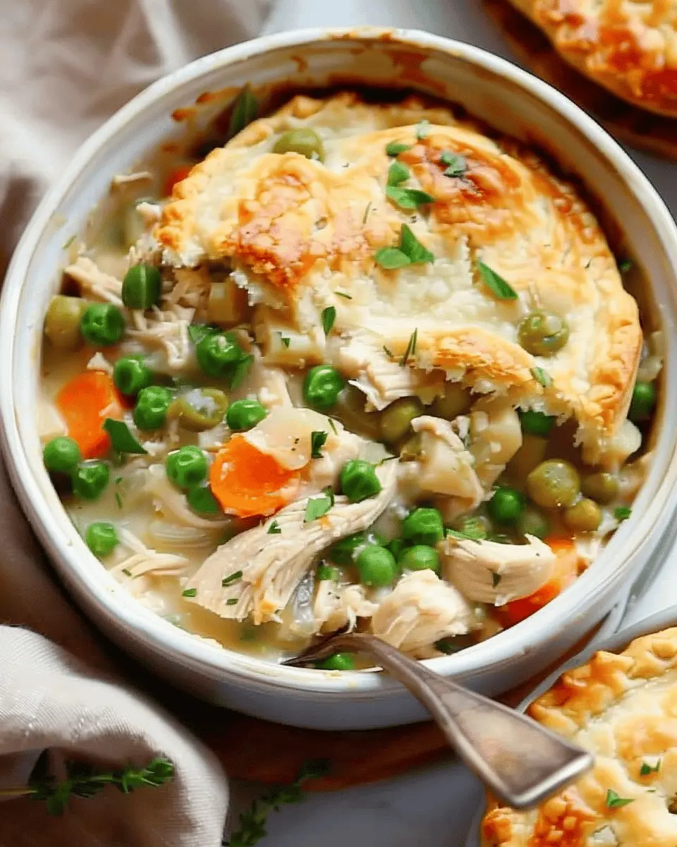 Crustless Chicken Pot Pie: Easy Comfort Food for Busy Nights