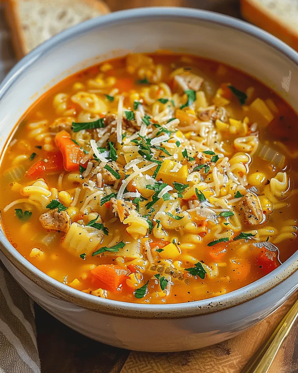 Italian Penicillin Soup Recipe: Healing Comfort Food with Turkey Bacon