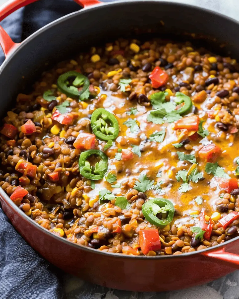 One Pot Mexican Lentils: Easy Flavorful Meals for All