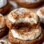 Gingerbread Cheesecake Cookies