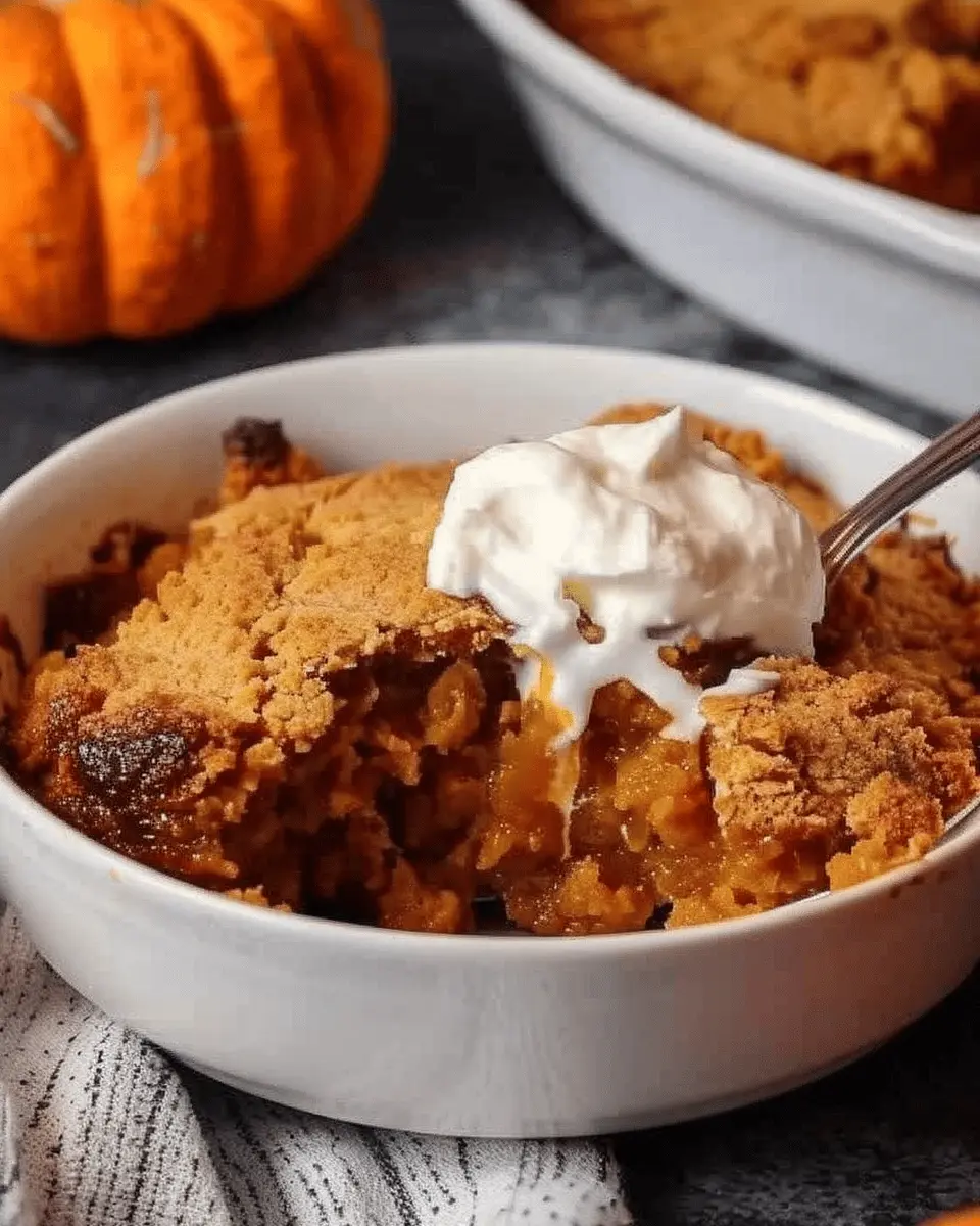 Easy Pumpkin Cobbler: The Cozy Dessert You’ll Love to Share