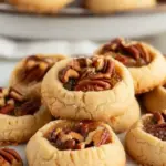Pecan Pie Thumbprint Cookies