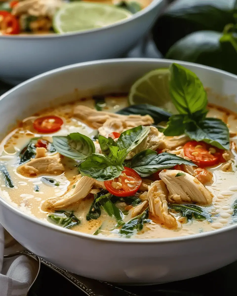 Easy Thai Chicken Soup: A Cozy Bowl of Comfort You’ll Love