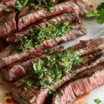 Brazilian Steak with Chimichurri Sauce