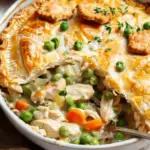 Crustless Chicken Pot Pie