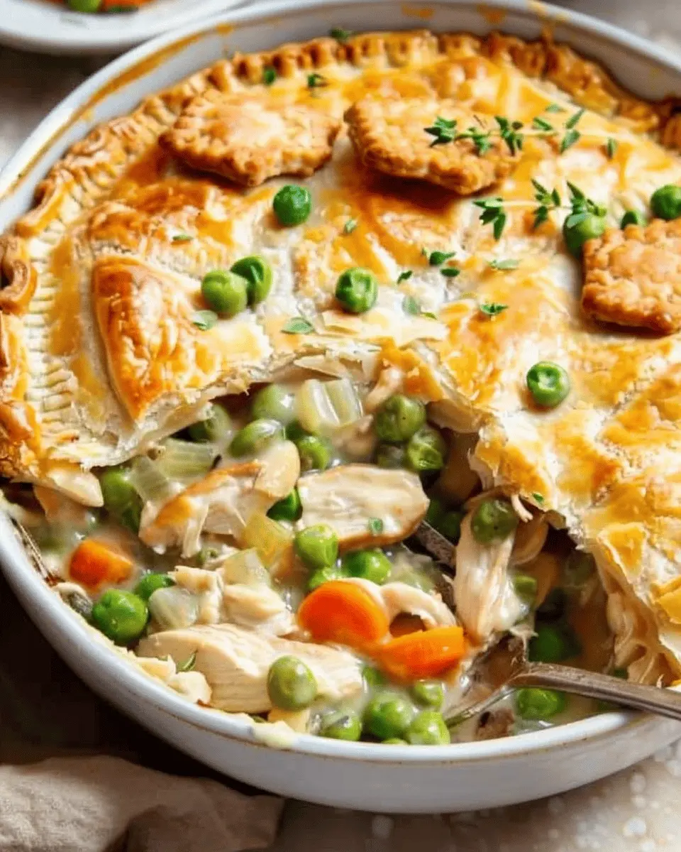 Crustless Chicken Pot Pie: Easy Comfort Food for Any Night