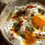 Çılbır: Turkish Eggs with Creamy Yogurt & Butter Sauce