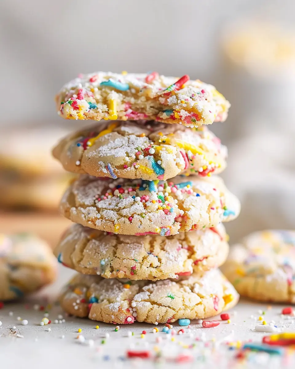 Funfetti Crinkle Cookies: The Joyful Indulgence You Need Today