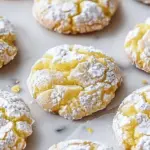 Lemon Crinkle Cookies