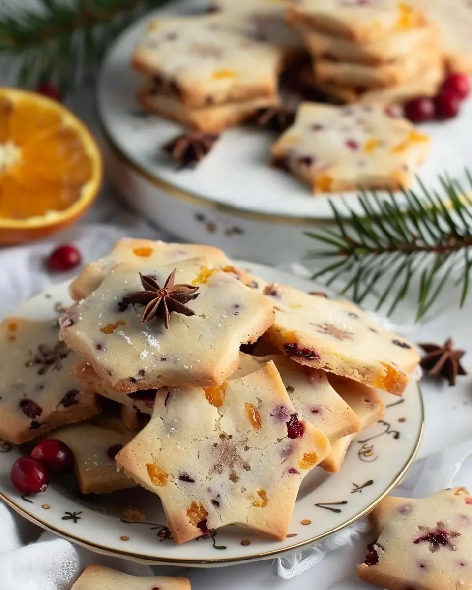 Cranberry Orange Shortbread Cookies: The Best Festive Treats