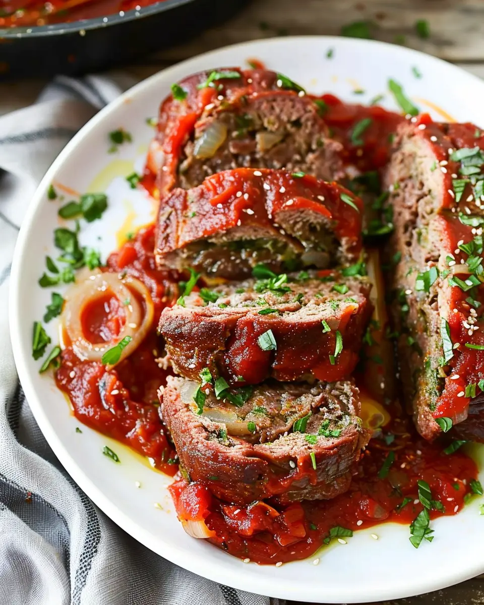 Sicilian Meatloaf: A Juicy, Flavorful Twist on Tradition