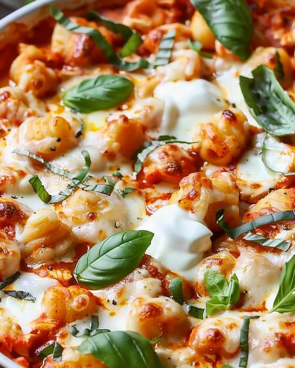 Chicken Parmesan Gnocchi Bake: An Easy and Indulgent Delight