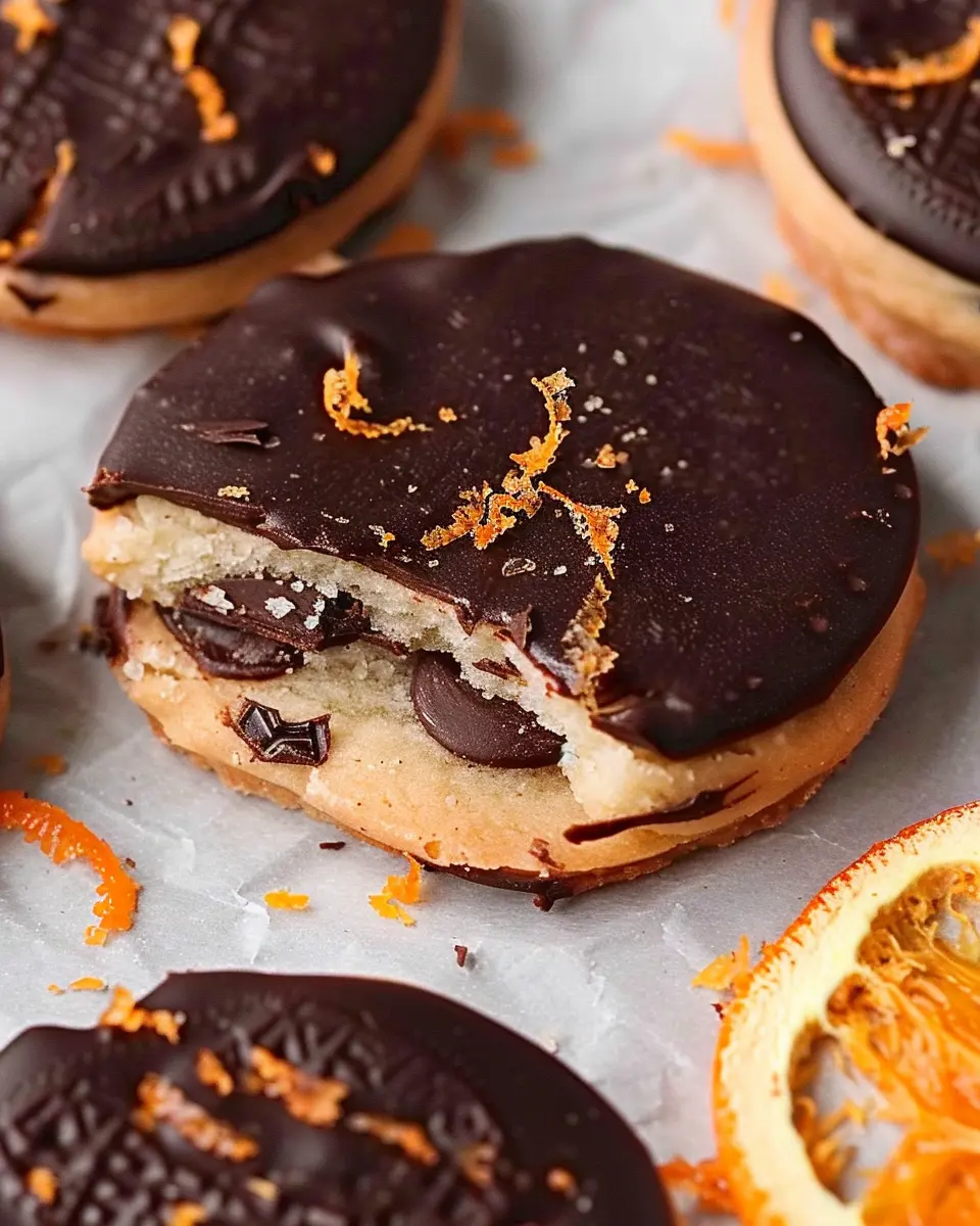 Chocolate Orange Shortbread Cookies: The Best Homemade Treats