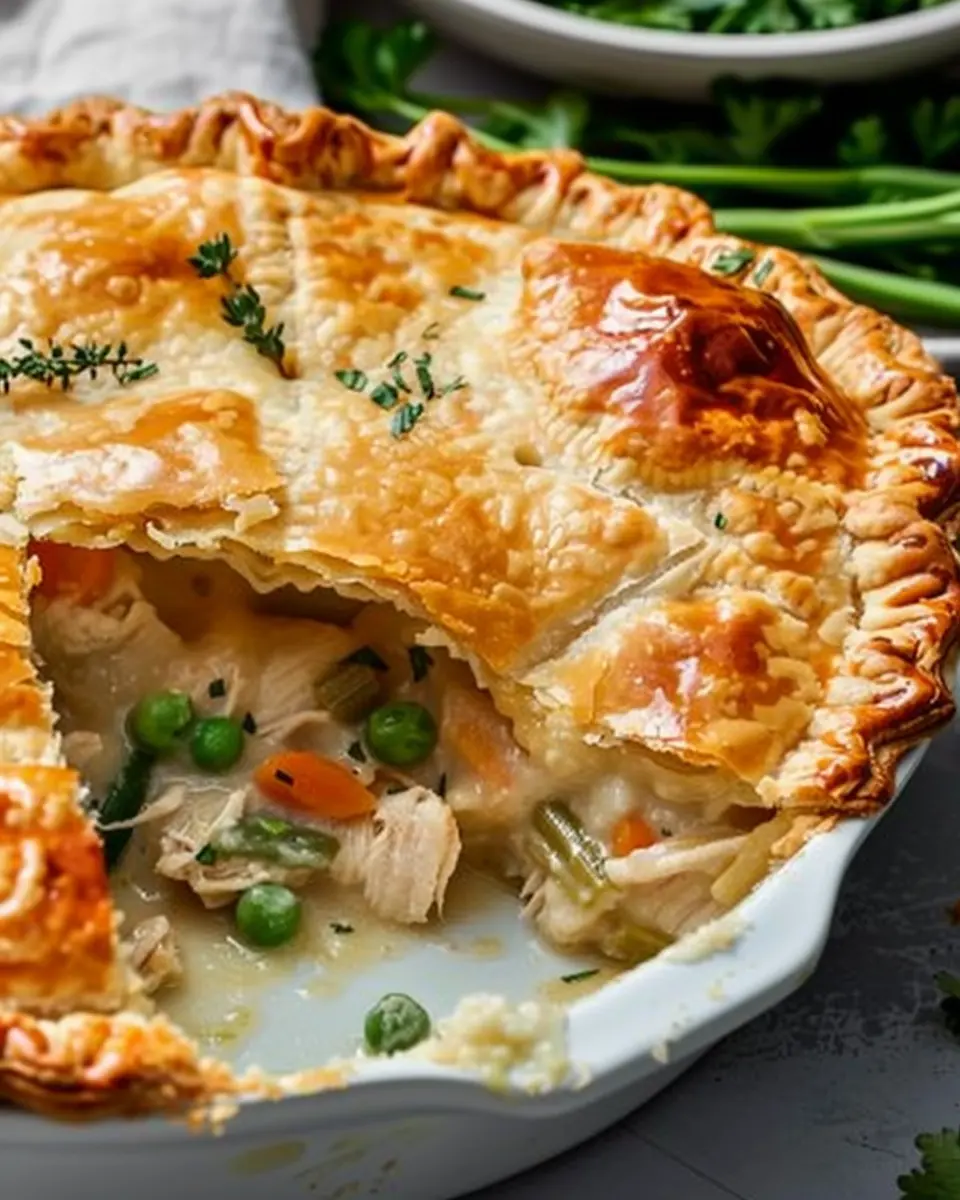 Chicken Pot Pie: A Cozy, Comforting Twist with Turkey Bacon