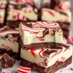 Peppermint Swirl Fudge