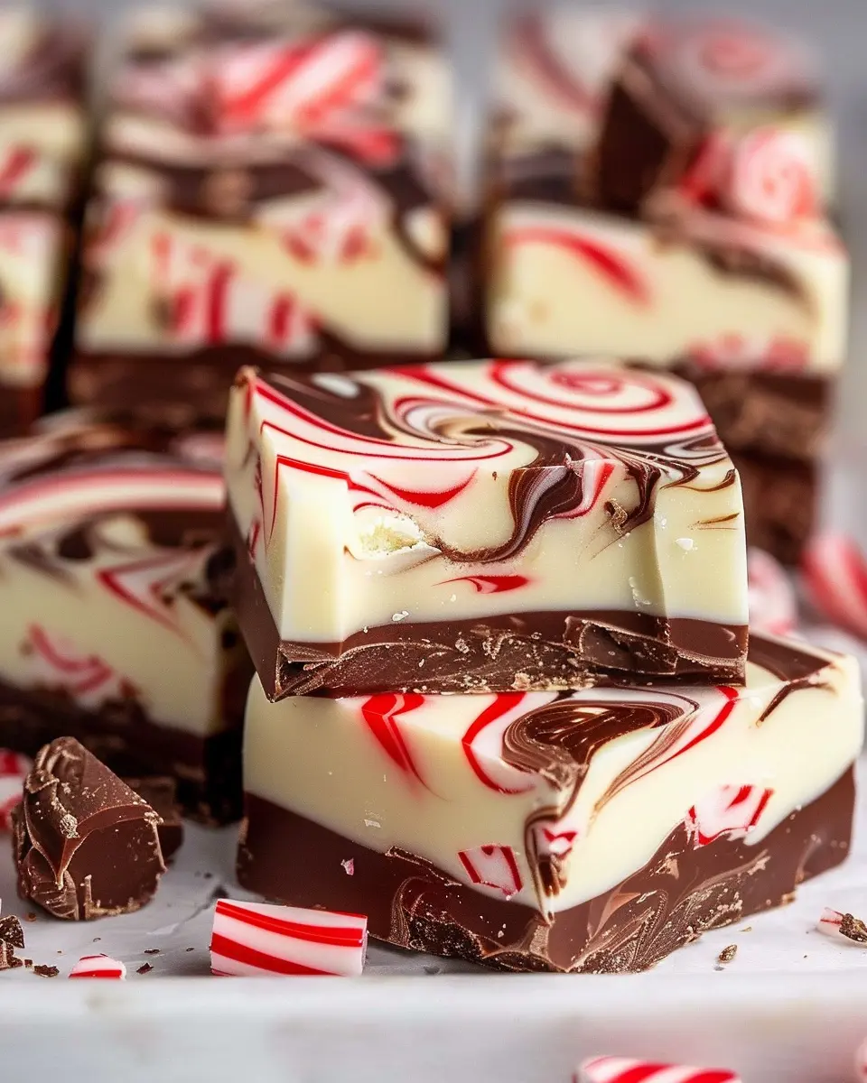 Peppermint Swirl Fudge: The Easy Indulgence You’ll Love