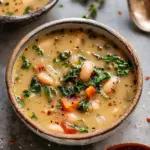 Hearty Tuscan White Bean Soup