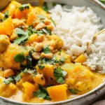 One Pot Butternut Squash Yellow Curry