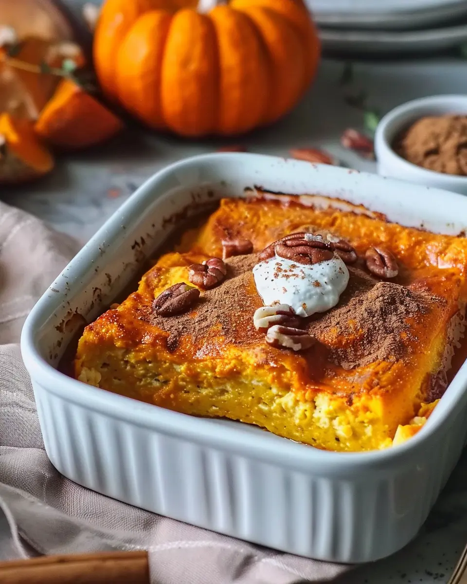 Pumpkin Cottage Cheese Bake: Easy, Healthy &amp; High-Protein Delight