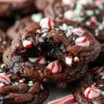 Peppermint Brownie Cookies