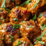 Marry Me Chicken Meatballs