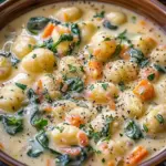 Creamy Vegetarian Gnocchi Soup
