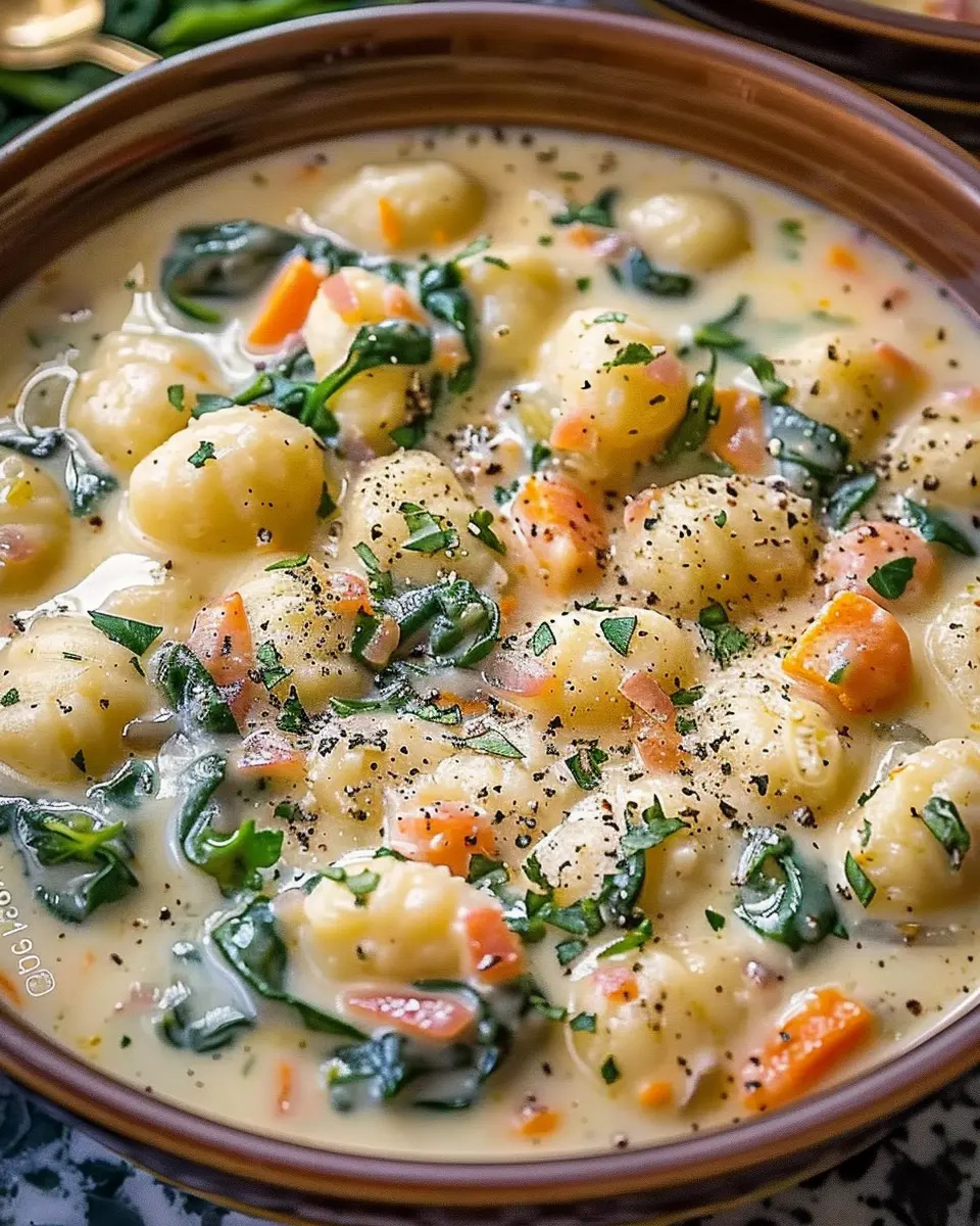 Creamy Vegetarian Gnocchi Soup: A Cozy Comfort for Your Soul