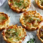 French Onion Tartlets Recipe
