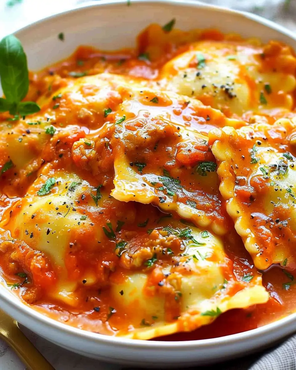 Easy Ravioli Sauce: A Quick and Flavorful Delight for All Chefs