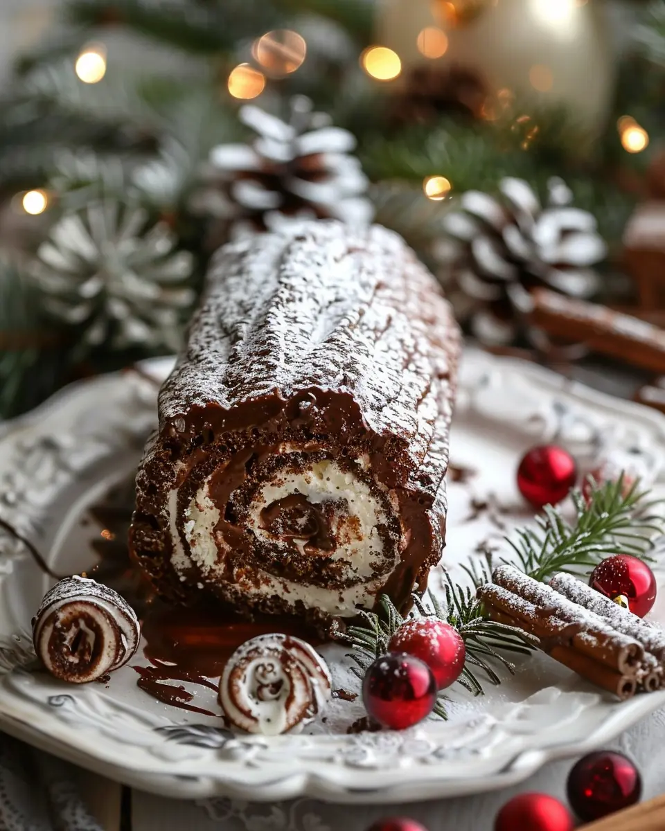 Classic Yule Log Recipe (Bûche De Noël)