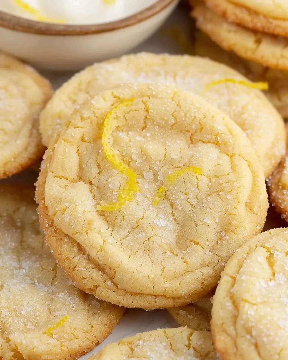 Soft & Chewy Lemon Cookies: The Best Homemade Delight