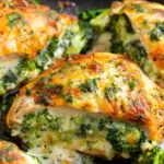 Broccoli Cheese Stuffed Chicken