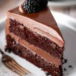 ## **Dark Chocolate Mousse Cake**