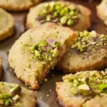 Pistachio Shortbread Cookies