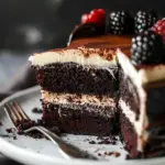 Black Cocoa Cake