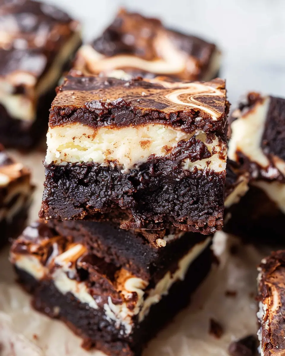 Cheesecake Marble Brownies: The Indulgent Treat You Need Today